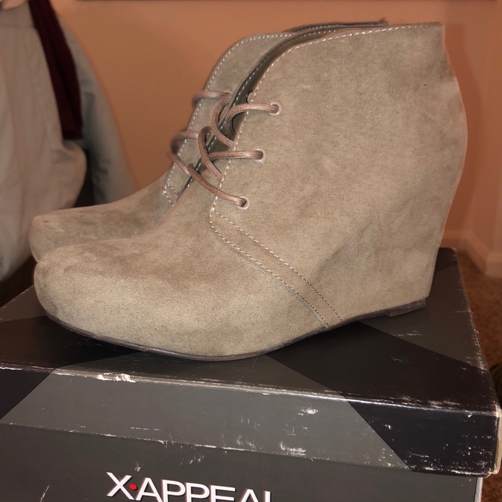 Wedge Booties